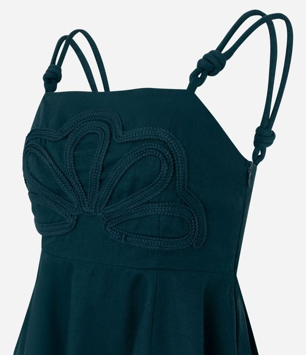 Blusa en Viscolino con Asa Doble y Bajo Peplum 6