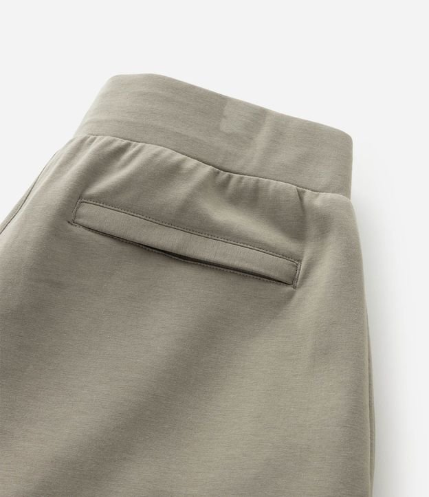 Pantalón Recto Deportivo en Algodón Tecnológico 11