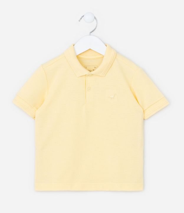 Remera Polo Infantil con Bordado - Talle 1 a 5 años 2
