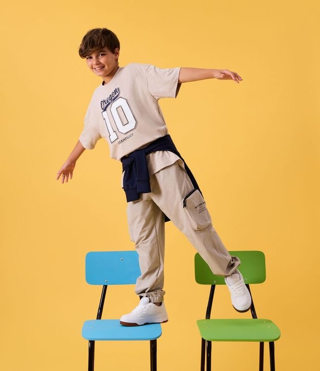 Pantalón Infantil Tática con Bolsillos y Velcro – Talle 5 a 14 años 1