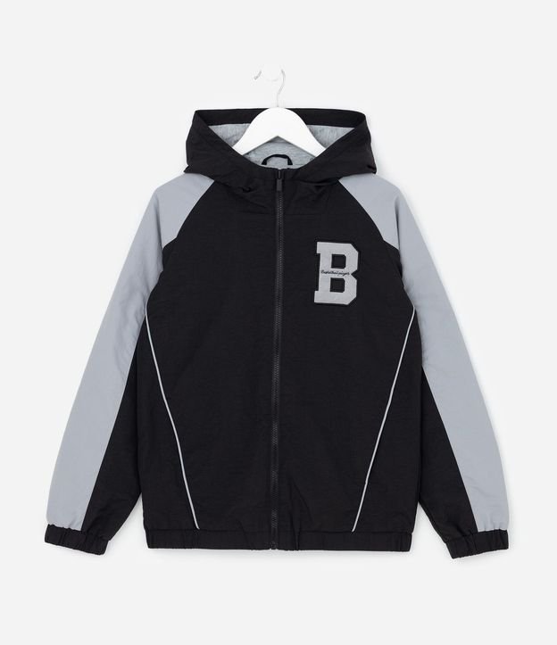 Campera Infantil en Microfibra con Recortes - Talle 5 a 14 3