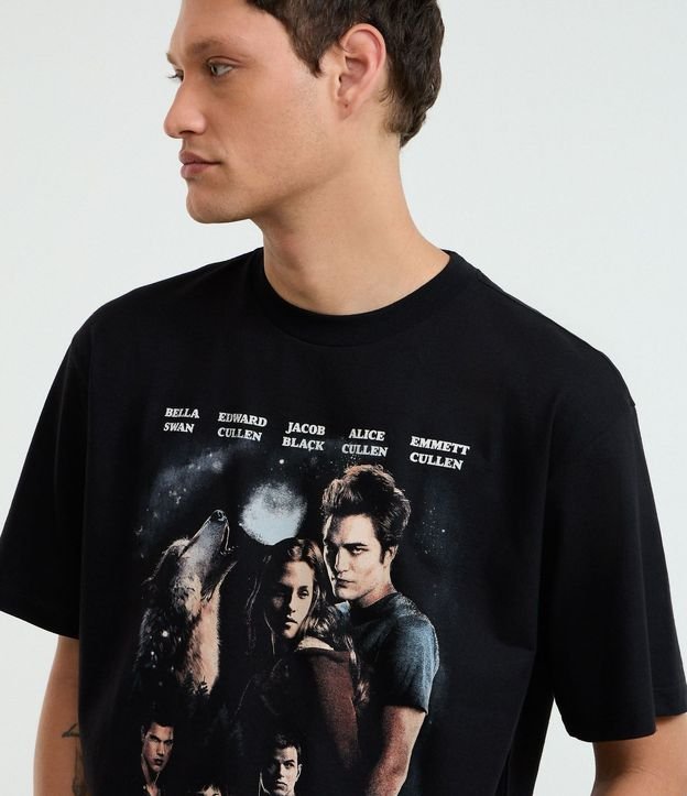 Remera Comfort en Algodón con Estampa Crepúsculo 4