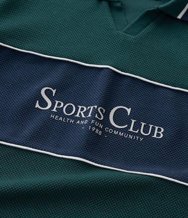 Saco Infantil con Cuello Polo y Recortes Deportivos – Talle 5 a 14 años 6