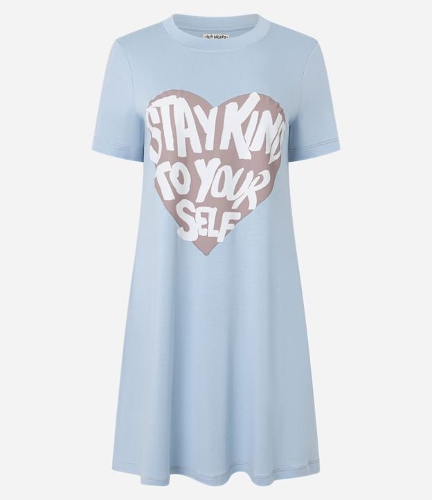 Camisón en Viscolycra con Estampa Stay Kind 3