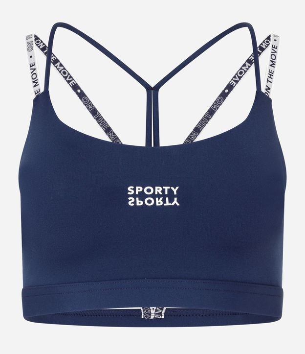 Top Deportivo con Copa y Breteles con Lettering 4