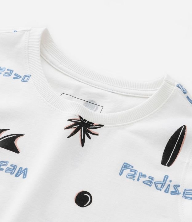 Musculosa Infantil con Estampa Tropical - Talle 5 a 14 años 5