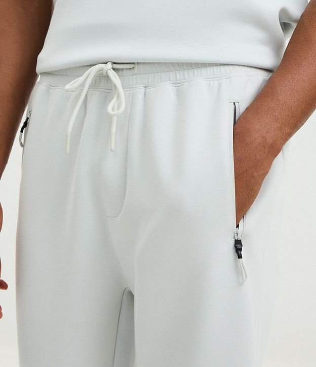 Pantalón Jogger Deportivo con Cremallera en el Bolsillo y Bajo Ajustado 4