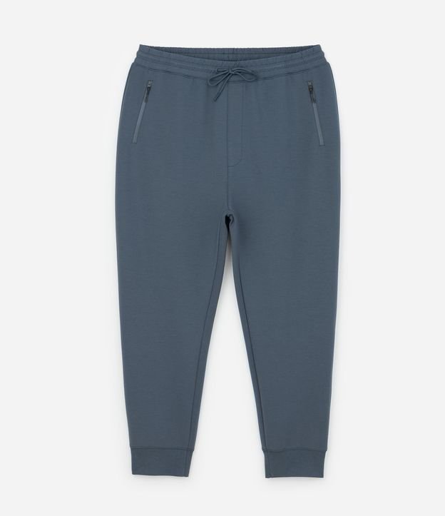 Pantalón Jogger Deportivo con Cremallera en el Bolsillo y Bajo Ajustado 7