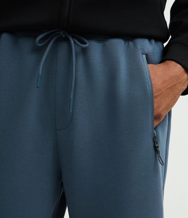Pantalón Jogger Deportivo con Cremallera en el Bolsillo y Bajo Ajustado 3