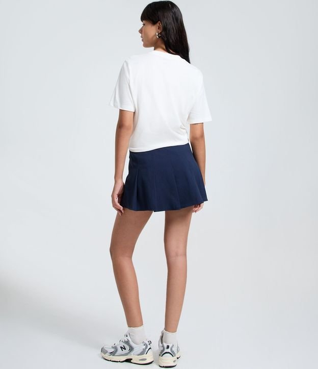 Short Pollera en Sastrería con Pliegues 4