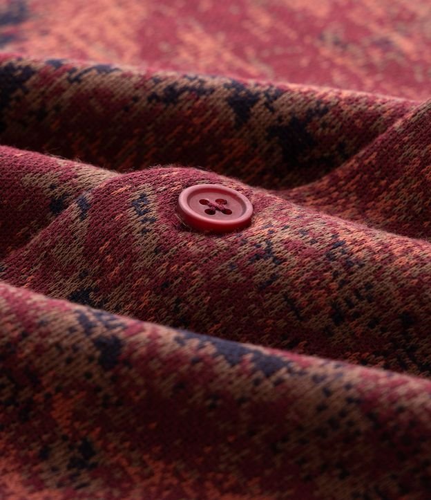 Camisa Jacquard en Algodón con Diseño Camuflado 7