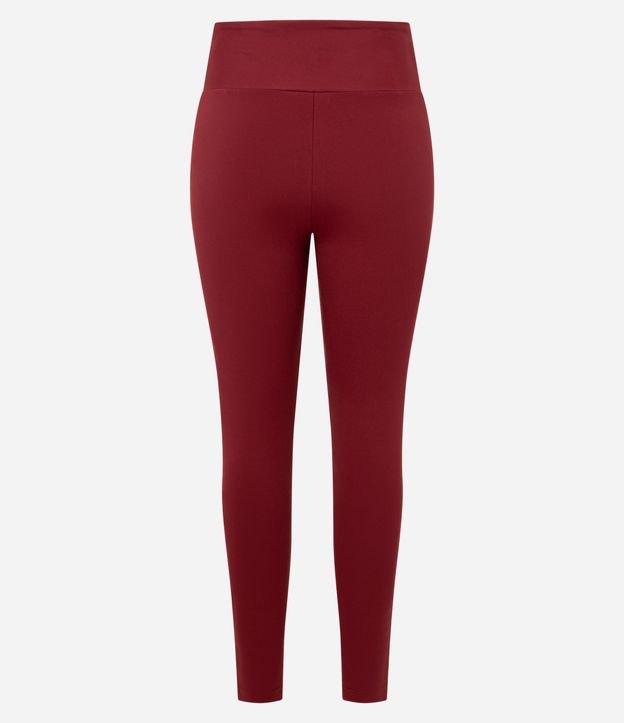 Pantalón Legging Deportiva en Microfibra de Compresión Alta 7