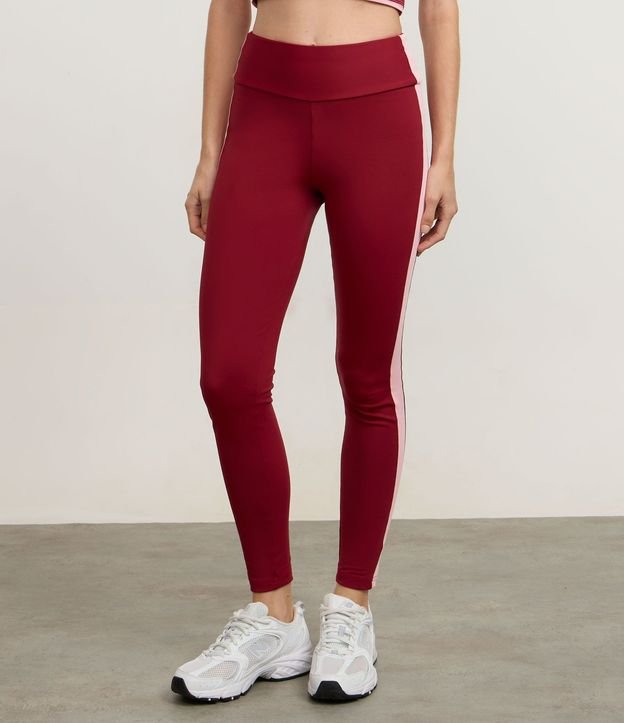 Pantalón Legging Deportiva en Microfibra de Compresión Alta 3