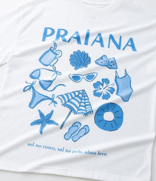 Remera Infantil Over con Estampa Playera - Talle 5 a 16 años 9
