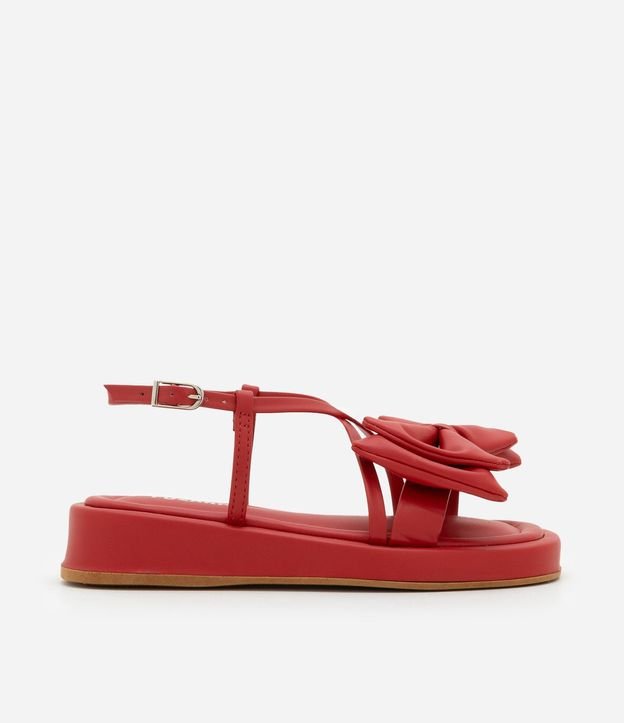 Sandalia Flatform Infantil con Moña - Talle 29 al 35