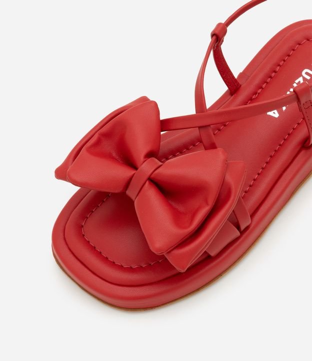 Sandalia Flatform Infantil con Moña - Talle 29 al 35 6