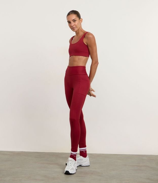 Pantalón Legging Deportiva con Bolsillos Laterales