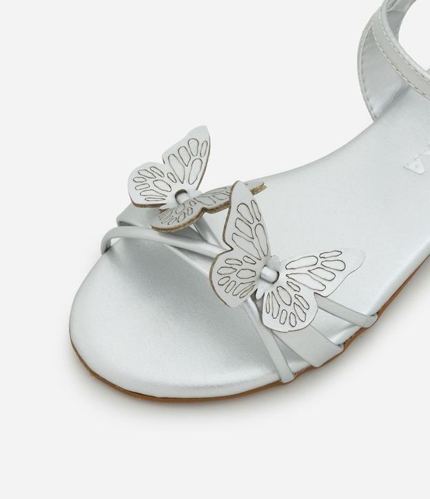 Sandalia Infantil Plana con Mariposas - Talle 25 al 33 6