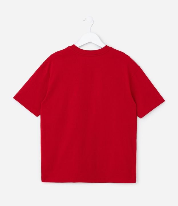 Remera Infantil Regular con Estampado de Palmeras - Talle 5 a 14 años 2