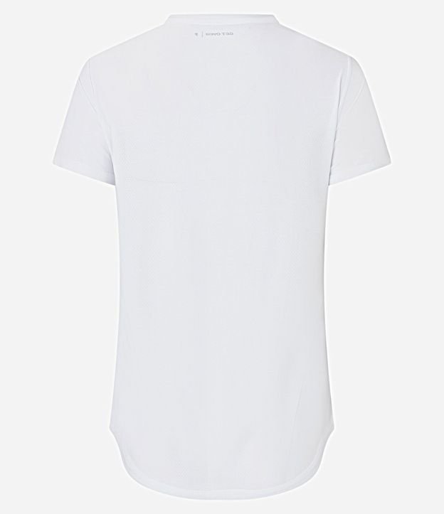 Remera Deportiva en Microfibra con Estampa de Ondas 6