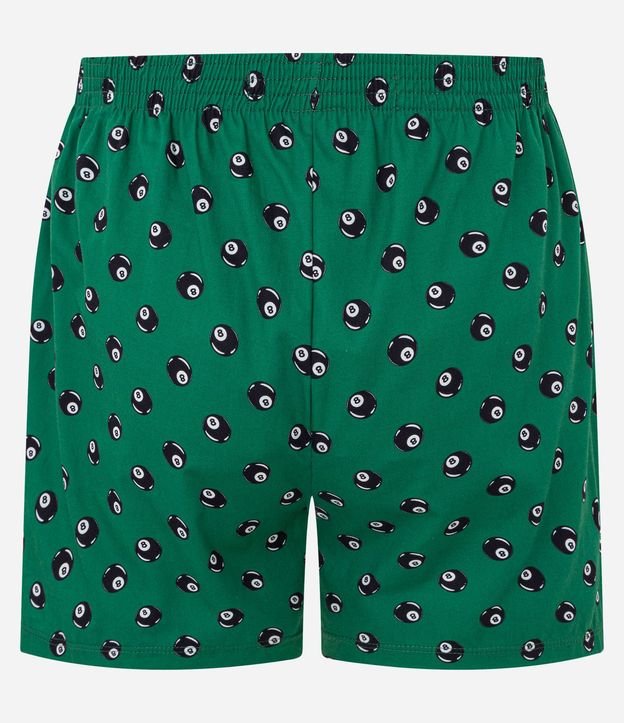Calzoncillo Boxer de Tela en Tricolina con Estampa Bola Ocho 5