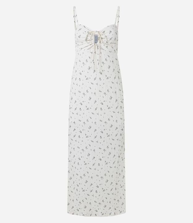 Vestido New Midi con Busto Fruncido y Estampa Floral Liberty 4