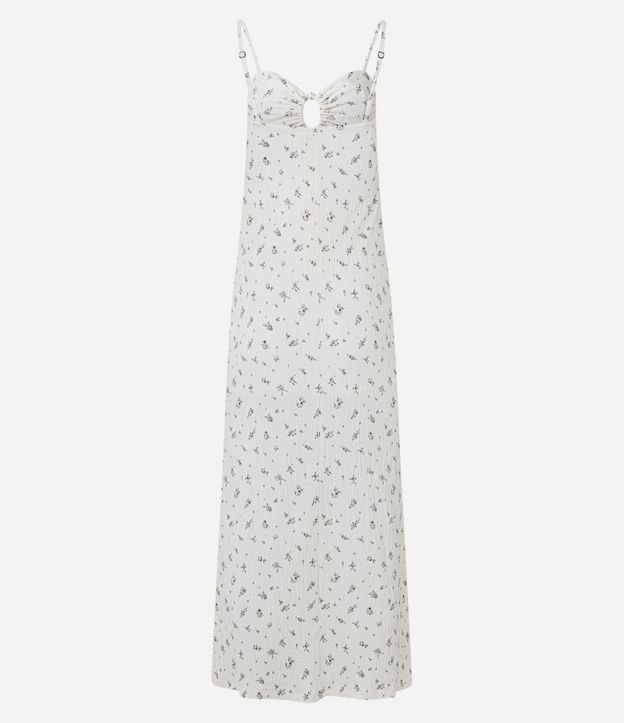 Vestido New Midi con Busto Fruncido y Estampa Floral Liberty 8