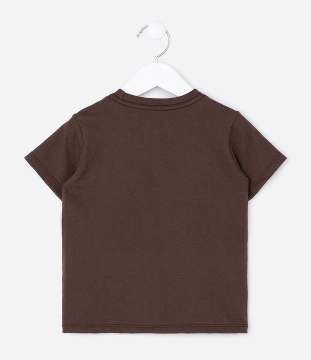 Remera Infantil con Estampado de Dinosaurio - Talle 1 a 6 años 4