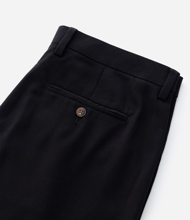Pantalón Wide Leg con Bolsillo y Friso Sastre 14