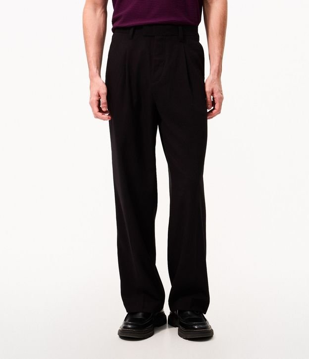 Pantalón Wide Leg con Bolsillo y Friso Sastre 3