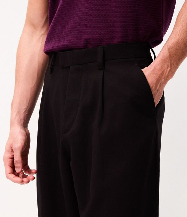 Pantalón Wide Leg con Bolsillo y Friso Sastre 4