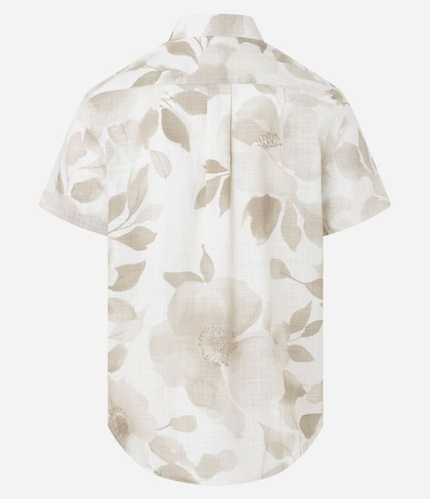 Camisa Comfort en Algodón con Estampa Floral Follaje 7