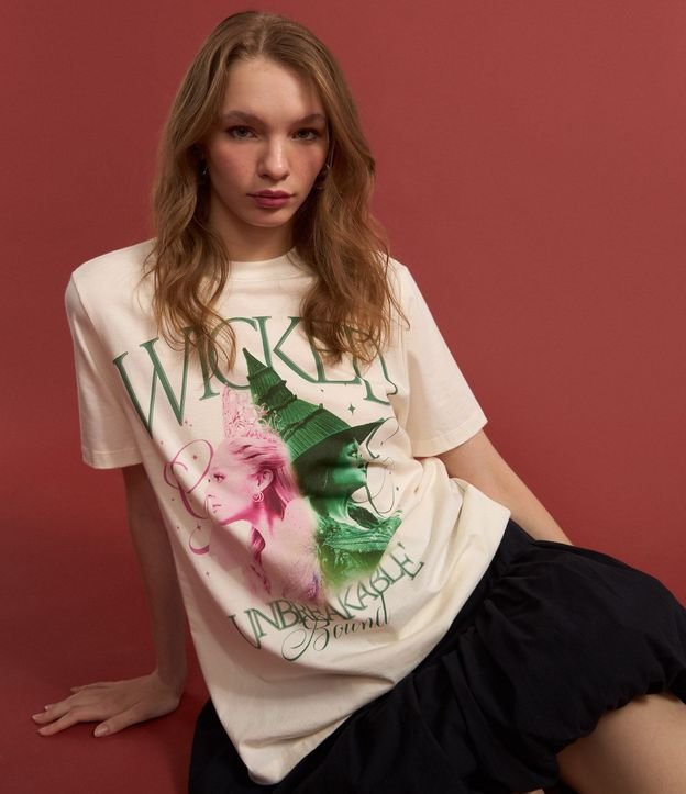 Remera T-shirt en Algodón con Estampa Wicked 4