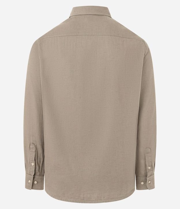 Camisa Comfort Básica en Algodón con Cuello Inglés 6