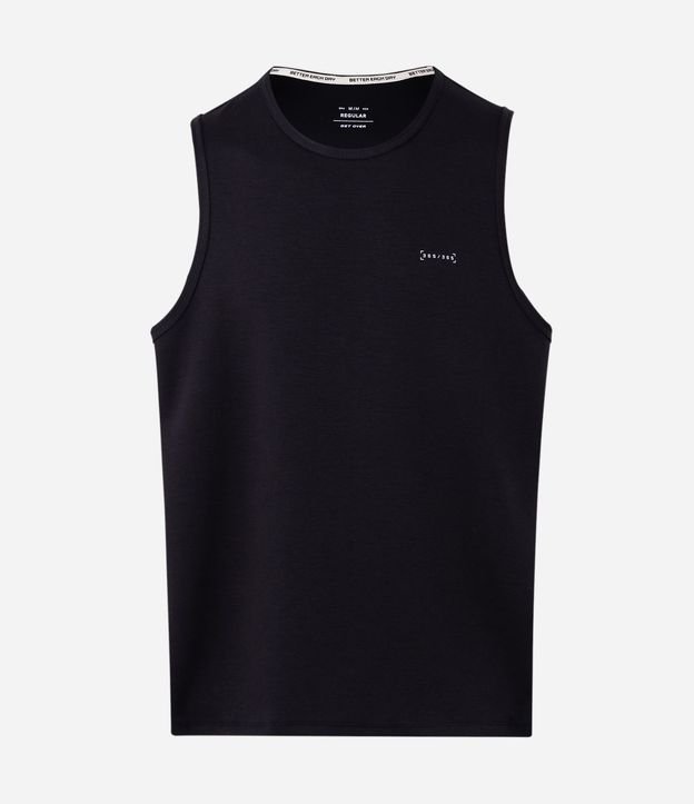 Musculosa Tecnologia Dry en Malla con Modal y Estampa Minimalista 5