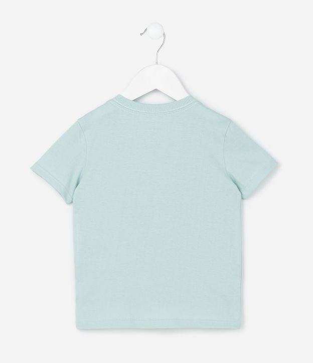 Remera Infantil con Bolsillo Estampado de Tiburón  - Talle 1 a 6 años 2