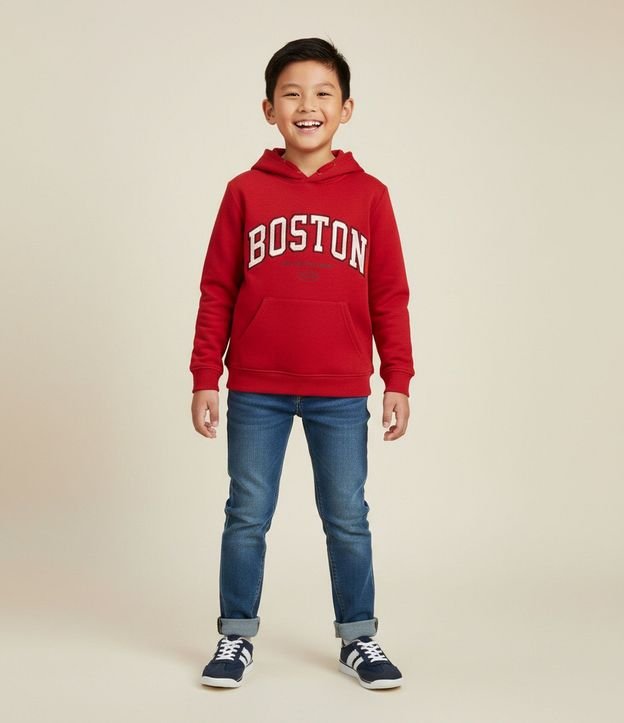 Buzo Infantil con Bordado Boston – Talle 5 a 14 años 1