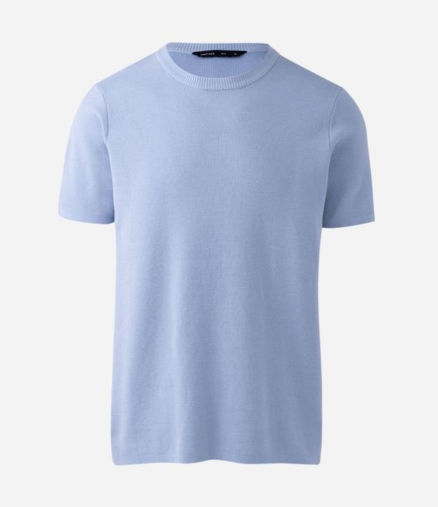 Remera Melange con Efecto en Punto 4