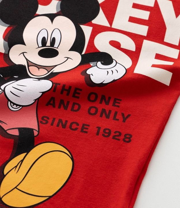 Remera Infantil en Media Malla con Estampa Mickey Mouse - Talle 1 a 5 años 6