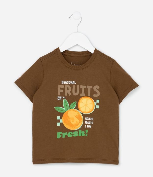 Remera Infantil con Estampa de Laranja - Talle 1 a 6 años