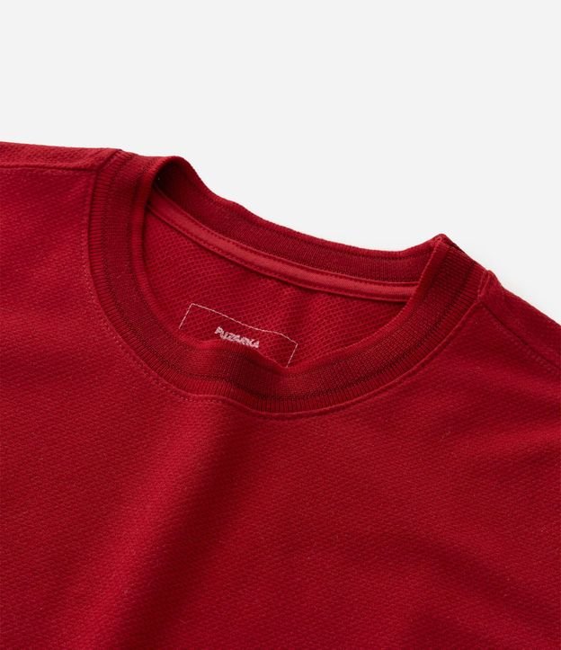 Remera Infantil Texturizada con Viés Contrastantes - 5 a 14 años 2