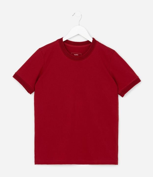 Remera Infantil Texturizada con Viés Contrastantes - 5 a 14 años 3