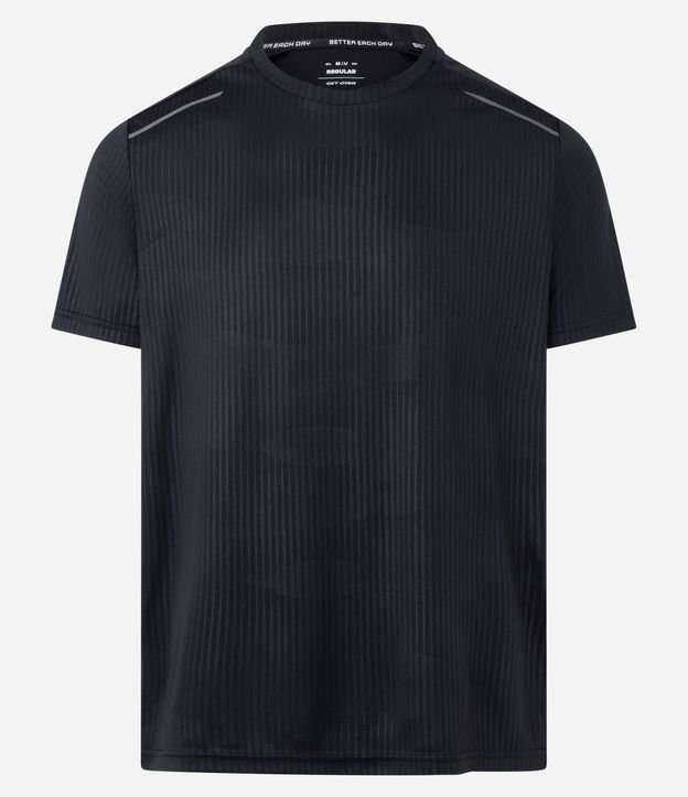 Remera Deportiva Regular con Tecnologia Dry 4
