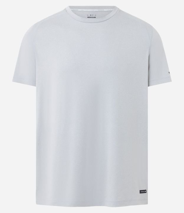 Remera Deportiva con Etiqueta en la Barra y Manga Corta 5