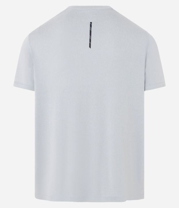 Remera Deportiva con Etiqueta en la Barra y Manga Corta 7