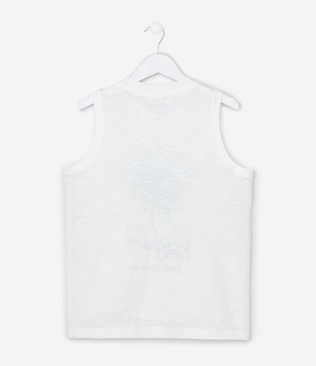 Musculosa Infantil con Estampa de Palmeras - Talle 5 a 14 años 3