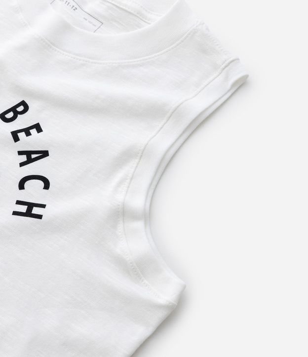 Musculosa Infantil con Estampa de Palmeras - Talle 5 a 14 años 5