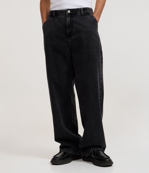 Pantalón Super Baggy en Jeans Marmoleada