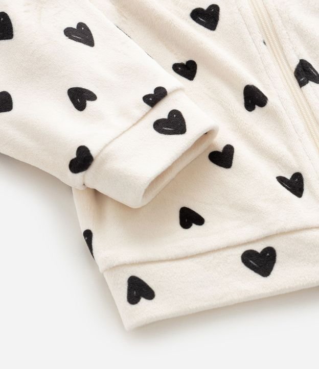 Conjunto Infantil Campera y Legging con Corazones – Talle 0 a 18 Meses 10
