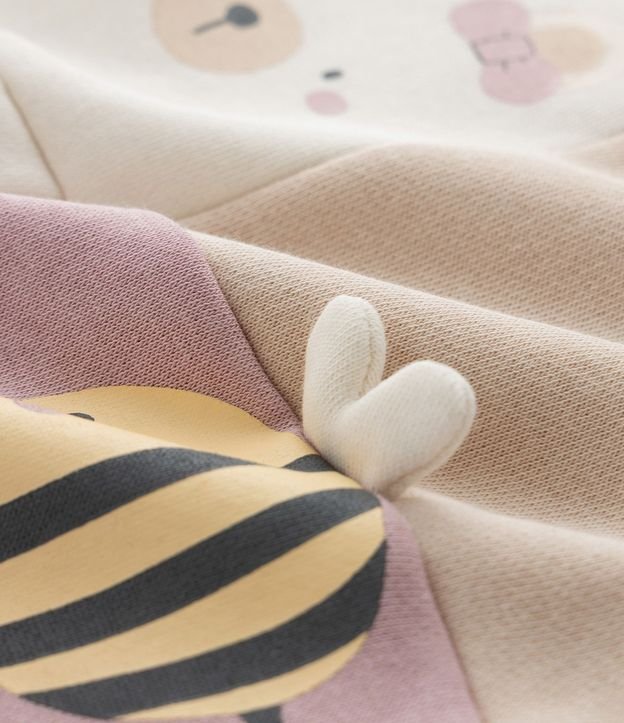 Conjunto Infantil con Estampa de Abeja y Oso – Talle RN a 18 Meses 7
